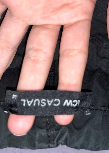 34 Beden siyah Renk Siyah Kadın Paraşüt Bol Kesim Pantolon