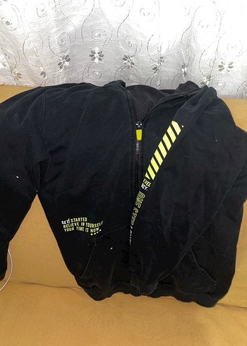 Erkek çocuk sweatshirt fermuarlı