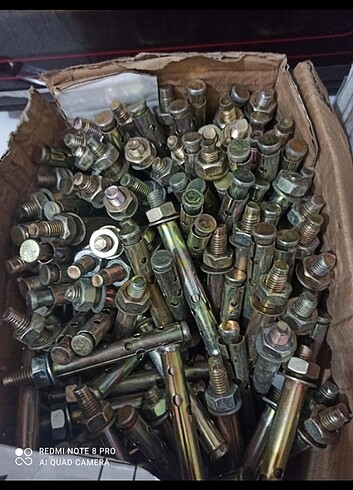 Beden beyaz Renk ÇELİK DÜBEL