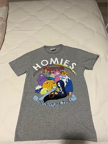 adventure time gri tshirt