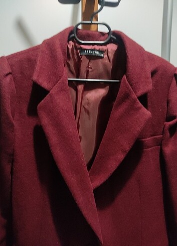 m Beden bordo Renk Blazer ceket 