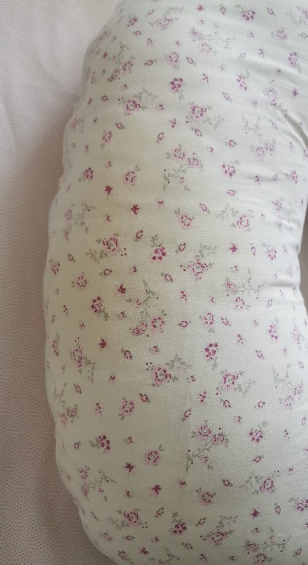Çiçek Desenli Emzirme ve Hamile Yastığı - Görsel 2
