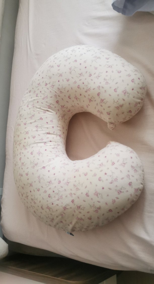 Çiçek Desenli Emzirme ve Hamile Yastığı - Görsel 3