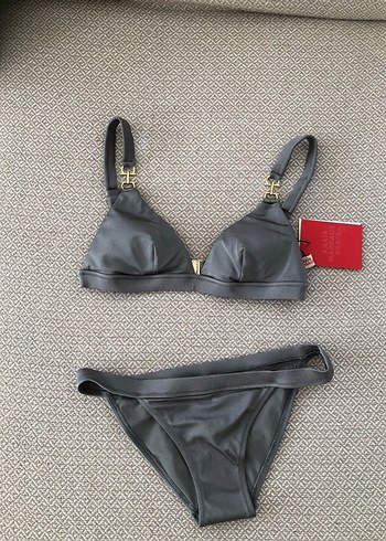 Gri Strappy Kadın Bikini - Anaïs Margaux Paris - Görsel 3