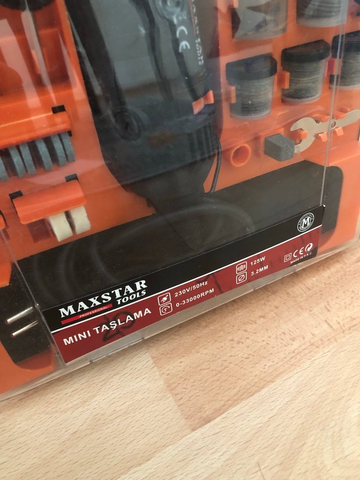 MAXSTAR Mini Taşlama Seti - Görsel 4