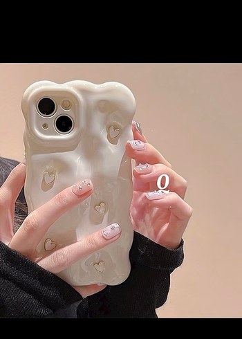 Beyaz Fırfırlı Bohem Telefon Kılıfı - Görsel 3