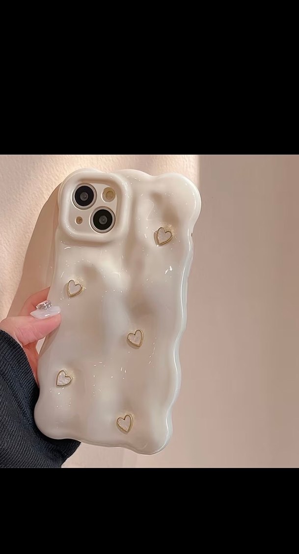 Beyaz Fırfırlı Bohem Telefon Kılıfı - Görsel 2