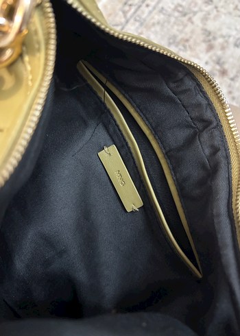 Hareketli Pliseli Haki Kadın Çanta - Görsel 3