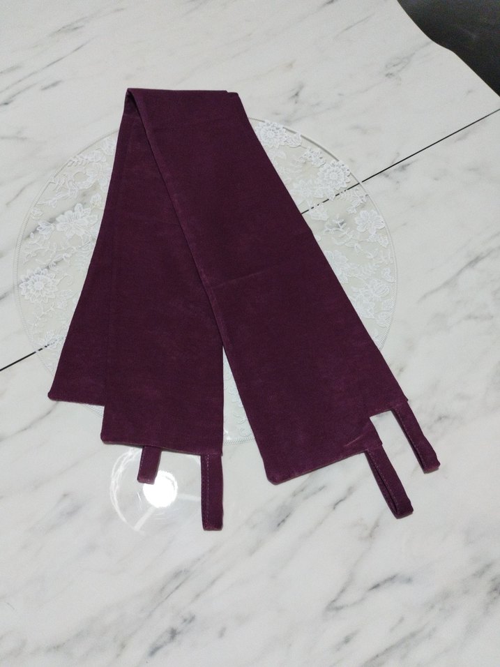 Parlak Mor Düz Fon Perde - Görsel 4