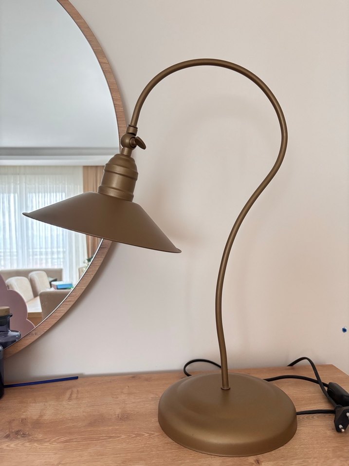 Eskitme retro tasarım Masa Lambası - Görsel 3