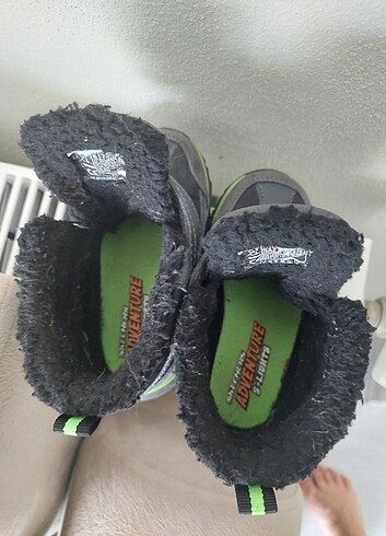 24 Beden siyah Renk SkECHERS ERKEK 24 NUMARA COK TEMİZ BOT