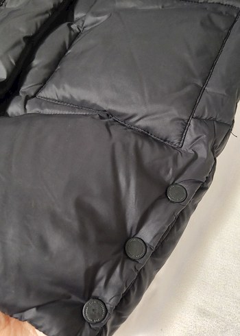 Zara kuş tüyü mont - Görsel 3