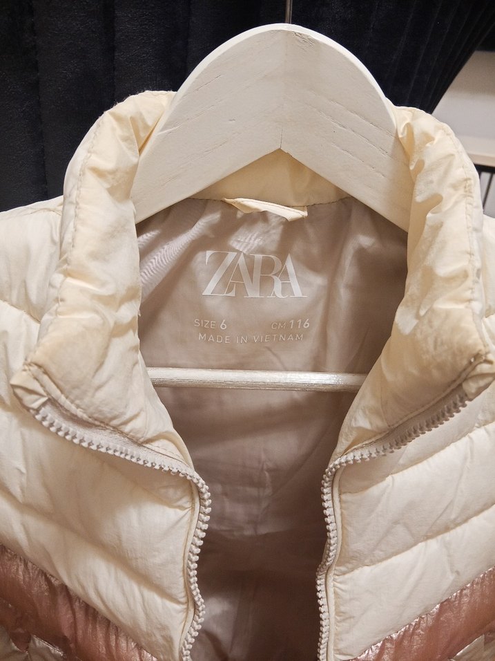 Zara kız çocuk mont - Görsel 5