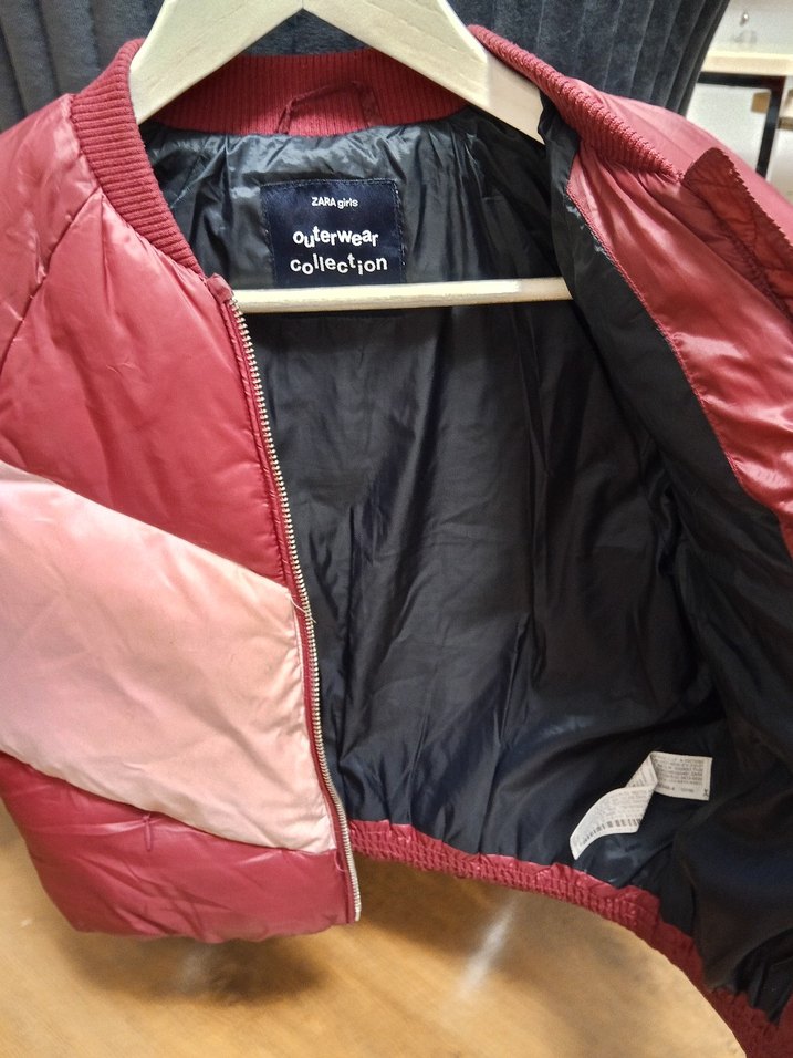 Zara kız çocuk mont - Görsel 4