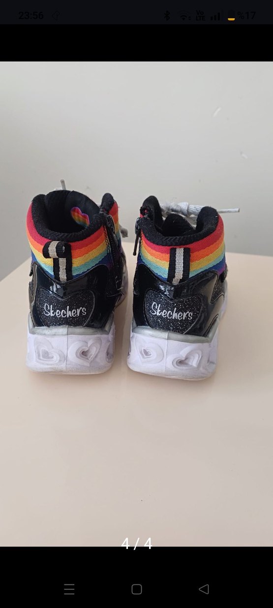 skechers kız çocuk ayakkabı - Görsel 4