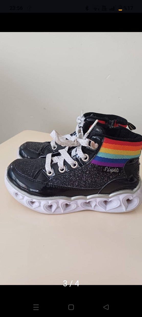 skechers kız çocuk ayakkabı - Görsel 3