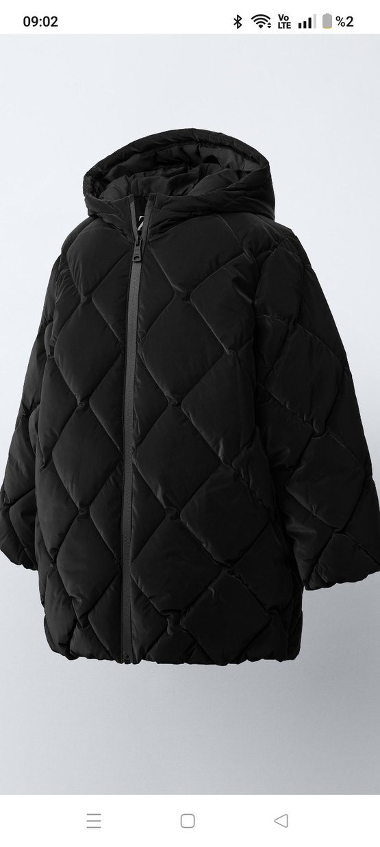 Zara kız çocuk mont - Görsel 2