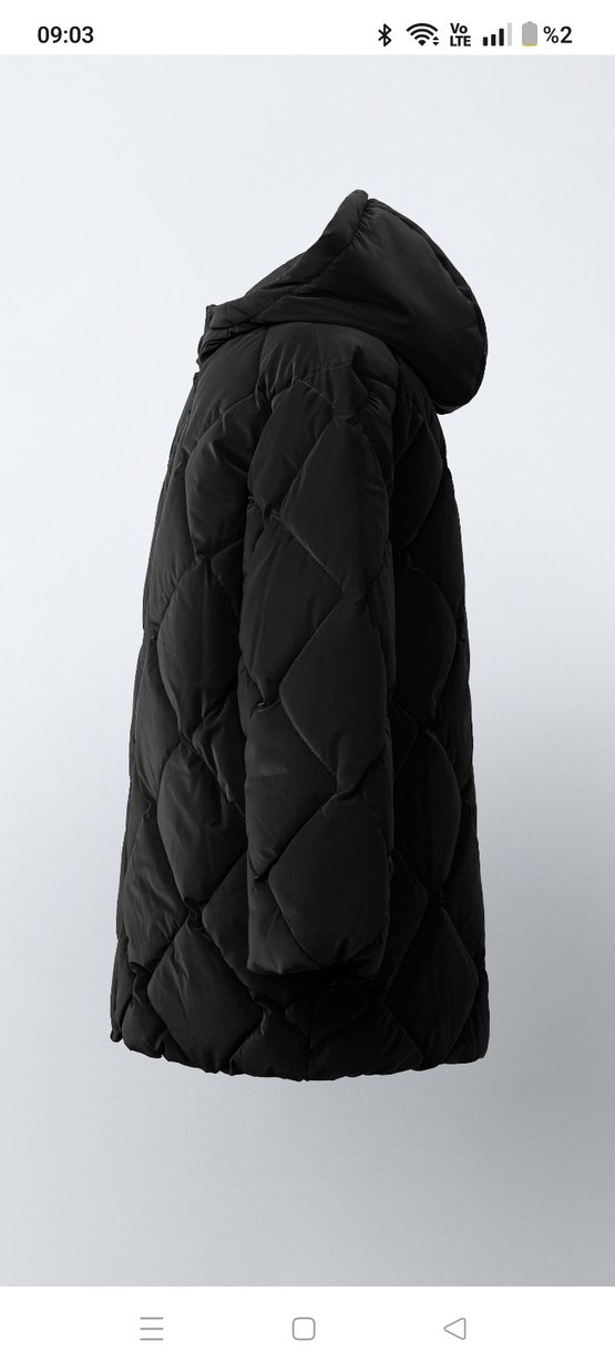 Zara kız çocuk mont - Görsel 3