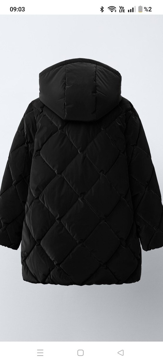 Zara kız çocuk mont - Görsel 4