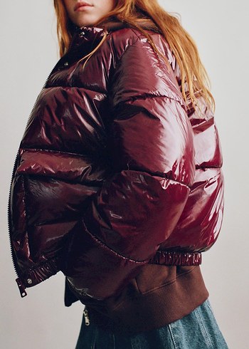 Zara kız çocuk şişme mont - Görsel 7