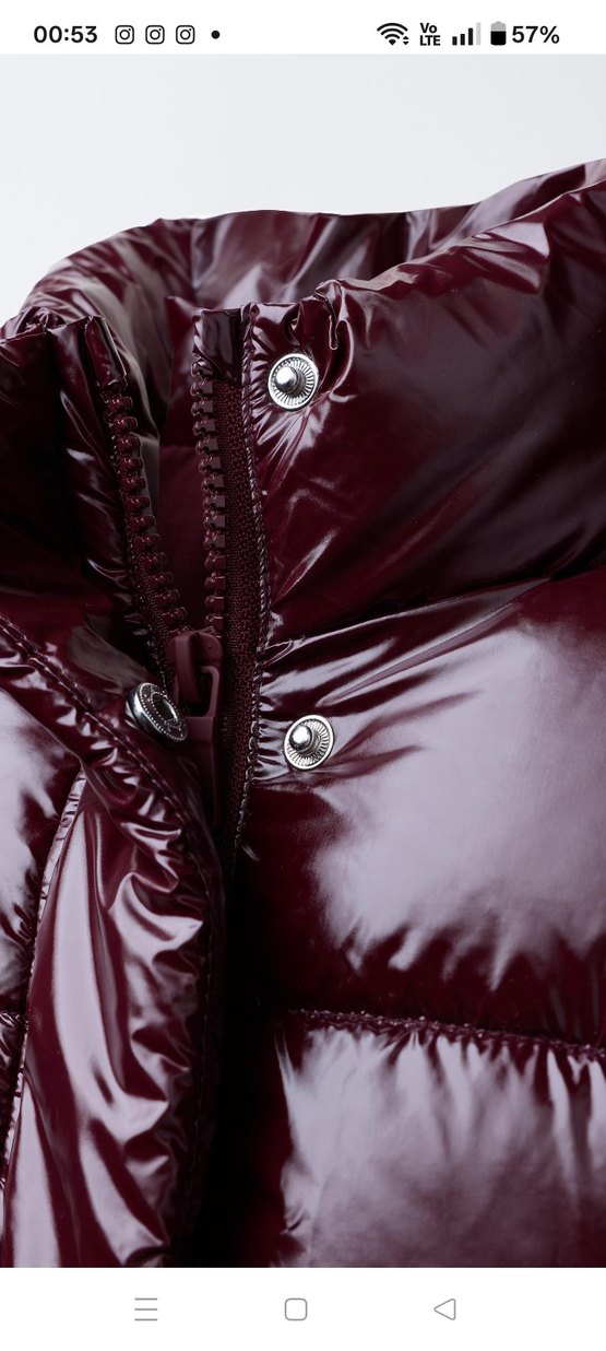 Zara kız çocuk şişme mont - Görsel 5