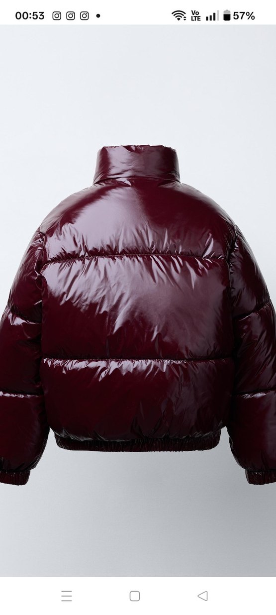 Zara kız çocuk şişme mont - Görsel 4