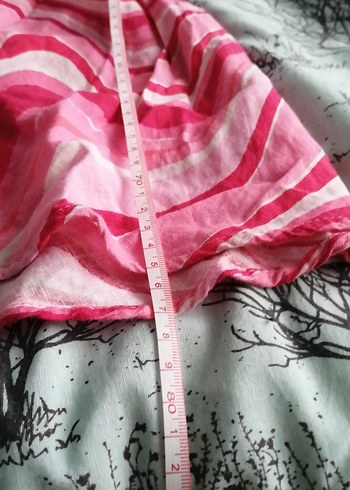 Pembe Batik Desenli Uzun Kollu - Görsel 9