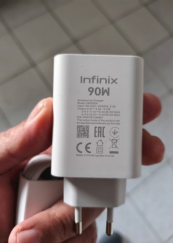 Infinix 90W Hızlı Şarj Adaptörü - Görsel 2