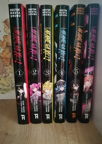 Akame ga Kill! Çizgi Roman Serisi 6 Cilt