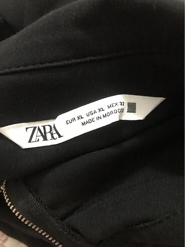 xl Beden siyah Renk zara elbise