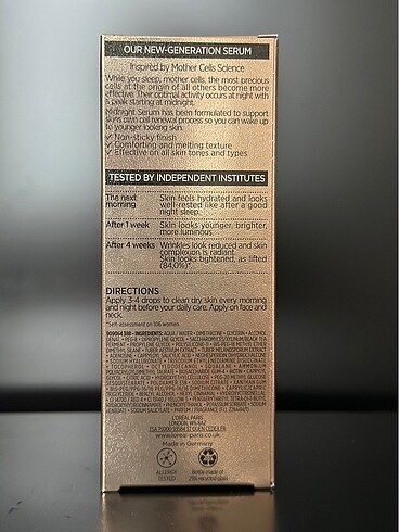  Beden Loreal Midnight Serum