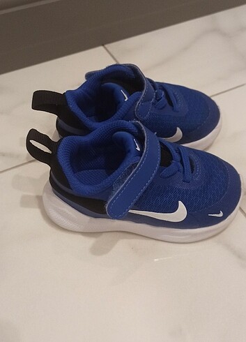 21 Beden mavi Renk Orijinal nikebebek ayakkabısı