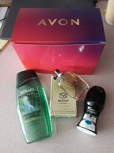 AVON ERKEK PARFÜM SET
