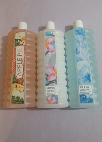Avon 3'lü BANYO KÖPÜĞÜ Seti 1000 ml