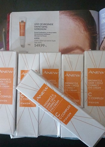 Anew Kompleks Koyu Halkalar İçin Göz Kremi - Görsel 2