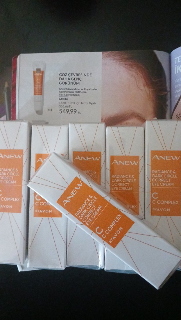 Anew Kompleks Koyu Halkalar İçin Göz Kremi - Görsel 2