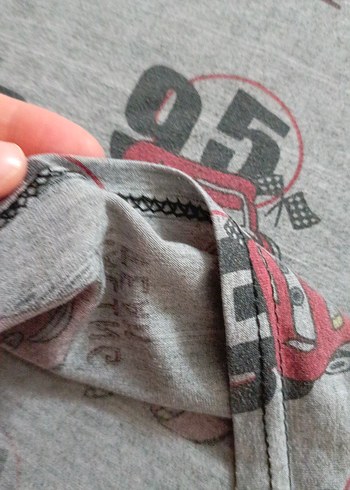 Gri Baskılı Çocuk Atlet - Görsel 2