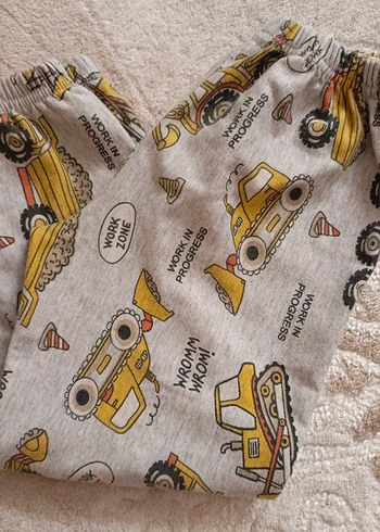 Gri Baskılı Çocuk Eşofman - Görsel 3