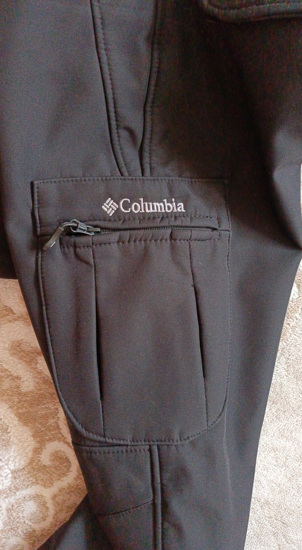 Columbia Siyah Fermuarlı Erkek Pantolon - Görsel 3