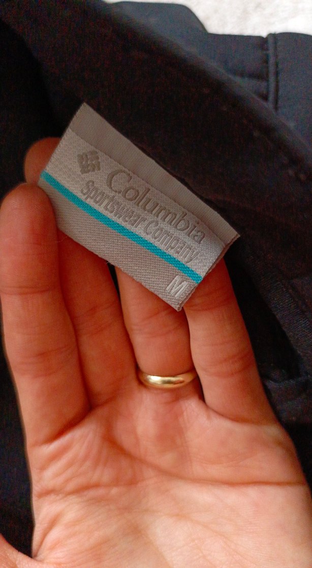 Columbia Siyah Fermuarlı Erkek Pantolon - Görsel 2