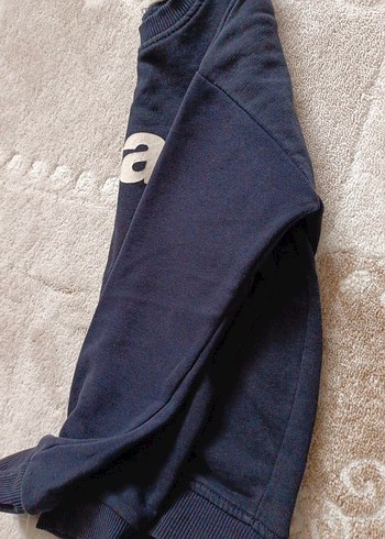 Mavi Baskılı Çocuk Sweatshirt - Görsel 5