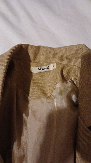 s Beden camel Renk Blazer ceket