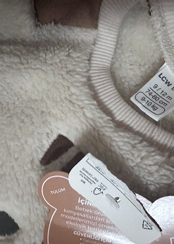 Kahverengi Kürklü Bebek Tulumu - Görsel 3