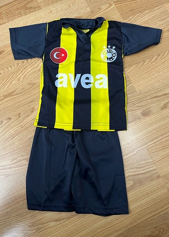 Sarı Siyah Erkek Mini Spor Forması