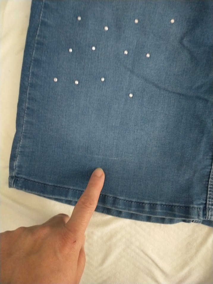 LC Waikiki 10-11 yaş taç detaylı kız çocuk kot etek - Görsel 5