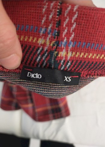 Kırmızı Ekose Pilili Midi Etek - Görsel 3