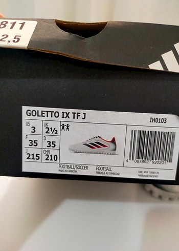 35 numara erkek çocuk halı saha ayakkabısı - Görsel 8