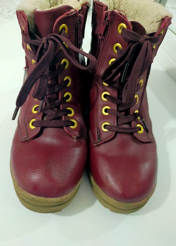 37 numara kadın bordo bot - Görsel 4