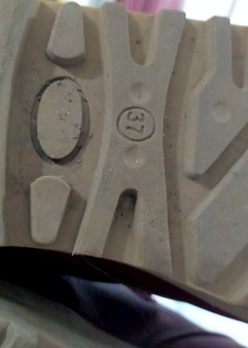 37 numara kadın bordo bot - Görsel 8