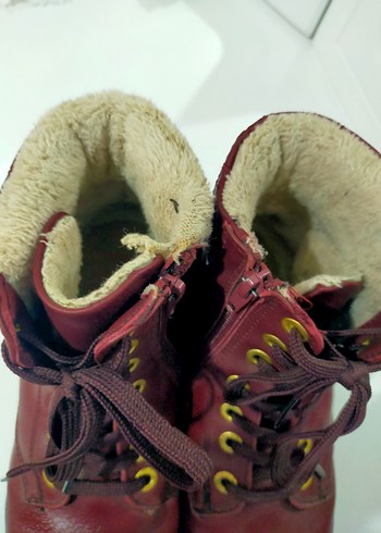 37 numara kadın bordo bot - Görsel 5